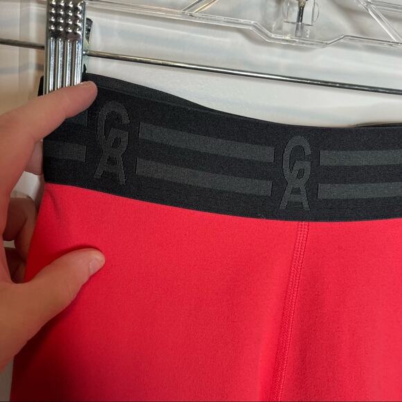 Good American The Icon Pink High Waisted 7/8 Leggings Size XS - Picture 4 of 7